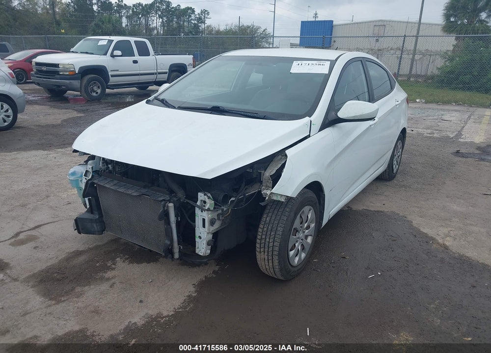 2016 HYUNDAI ACCENT VIN: KMHCT4AE9GU966304