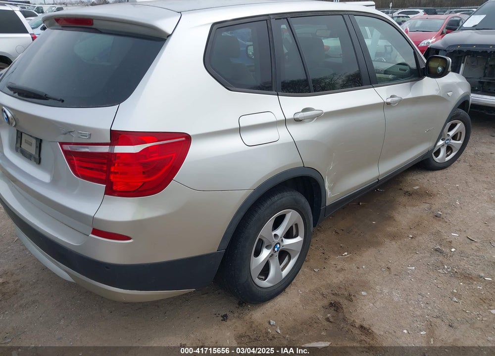 2011 BMW X3 XDRIVE28I VIN: 5UXWX5C59BL716437