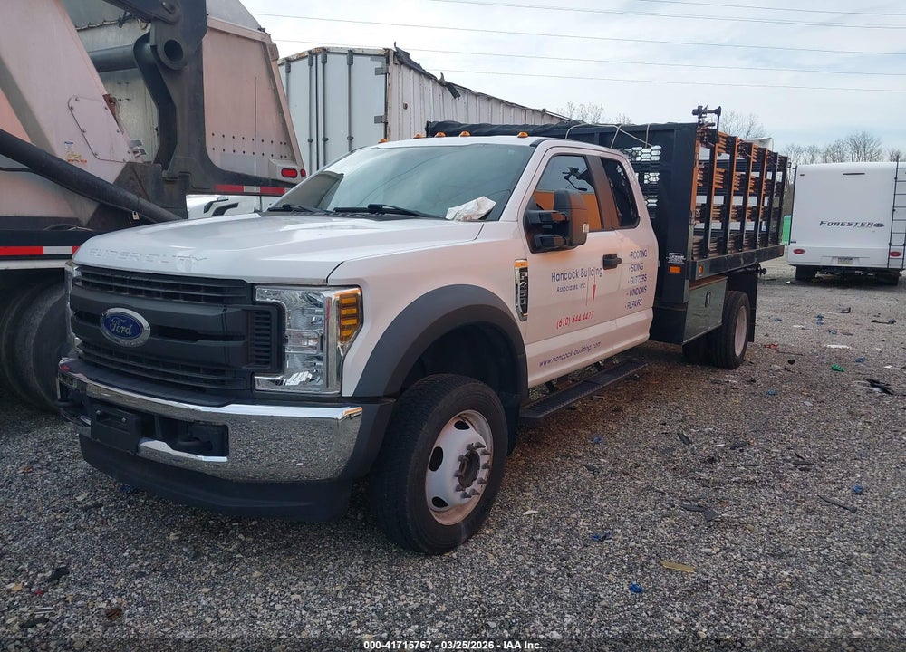 2019 FORD F-450 CHASSIS XL VIN: 1FD9X4HY8KEC84077