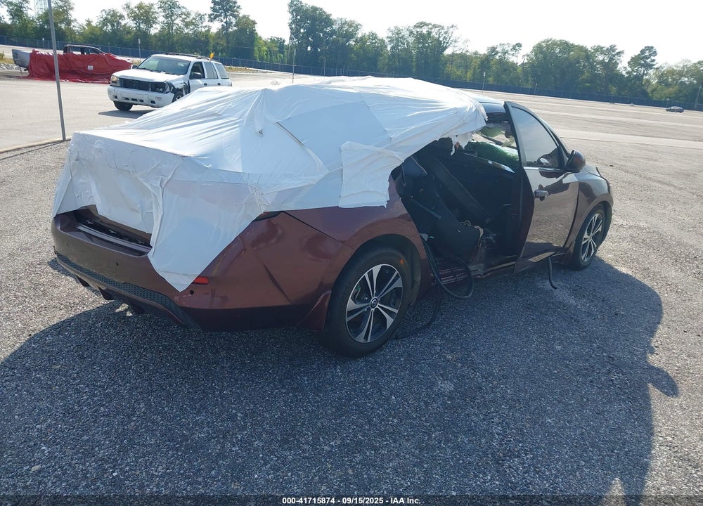 2022 NISSAN SENTRA VIN: 3N1AB8CVXNY263603