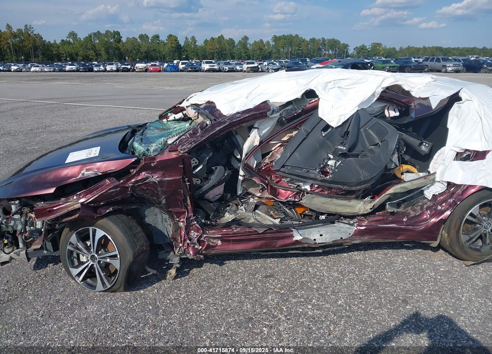 2022 NISSAN SENTRA VIN: 3N1AB8CVXNY263603