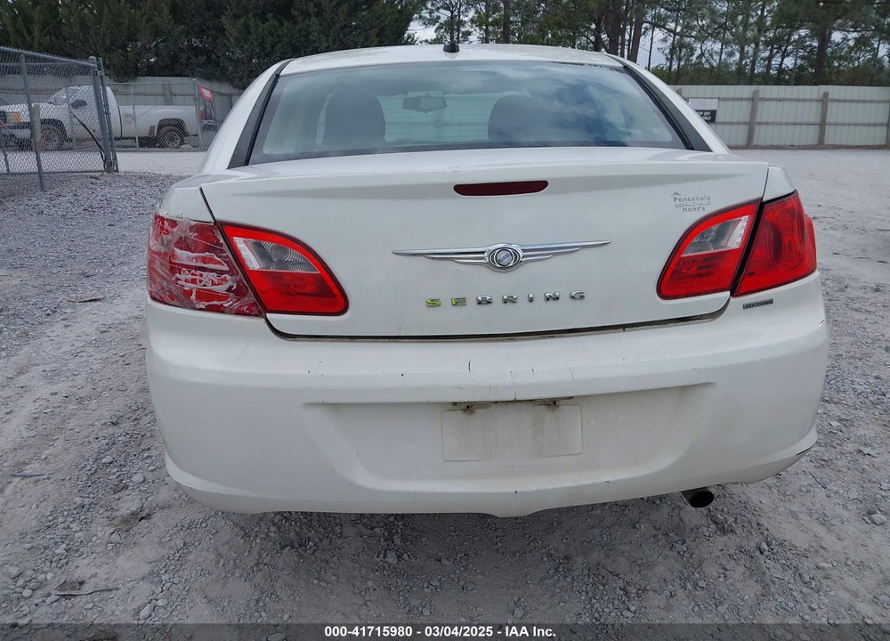 2010 CHRYSLER SEBRING VIN: 1C3CC4FB3AN208497