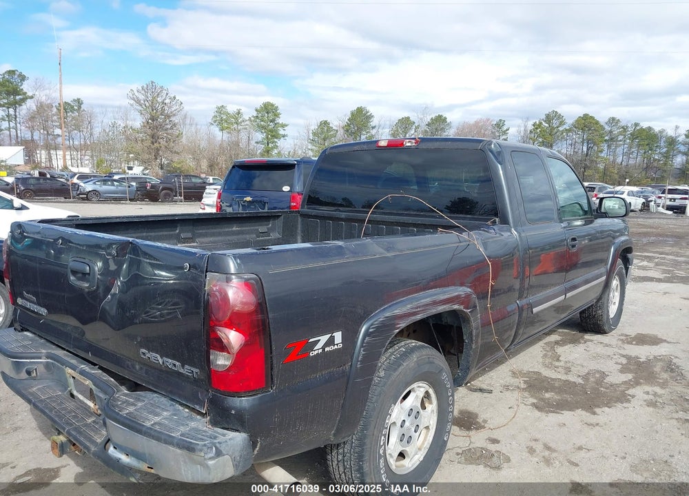 2004 CHEVROLET SILVERADO 1500 VIN: 1GCEK19TX4E335679