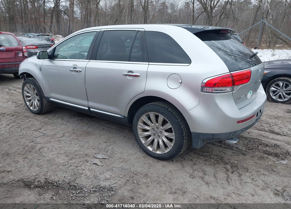 2011 LINCOLN MKX VIN: 2LMDJ8JK3BBJ25346