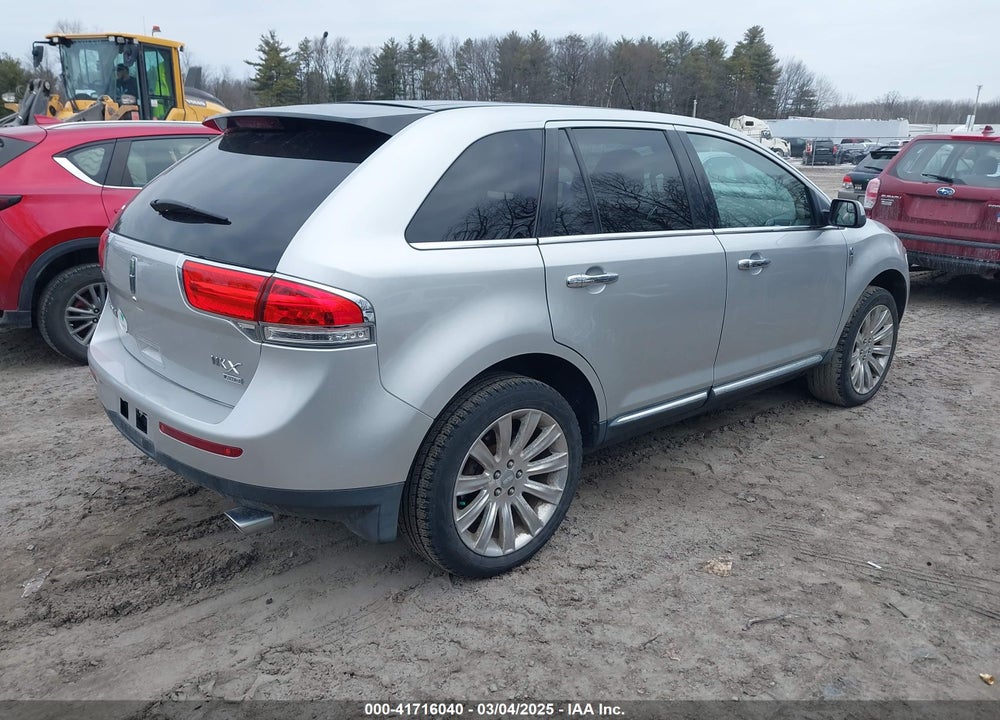 2011 LINCOLN MKX VIN: 2LMDJ8JK3BBJ25346