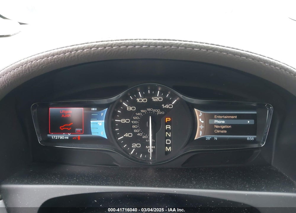 2011 LINCOLN MKX VIN: 2LMDJ8JK3BBJ25346