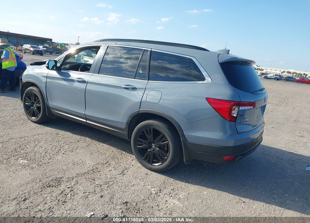 2022 HONDA PILOT VIN: 5FNYF6H29NB100195