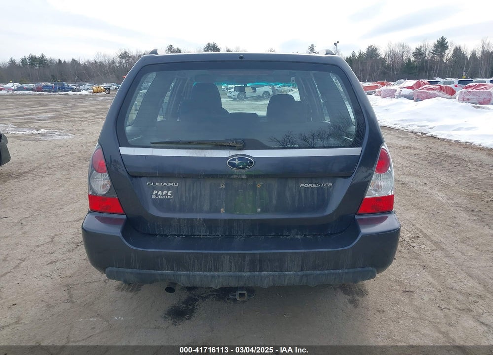 2008 SUBARU FORESTER SPORTS 2.5X VIN: JF1SG66618H729176