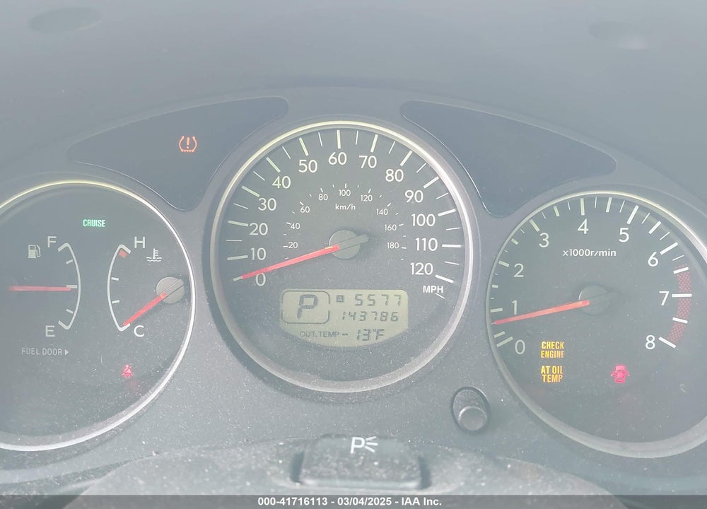 2008 SUBARU FORESTER SPORTS 2.5X VIN: JF1SG66618H729176