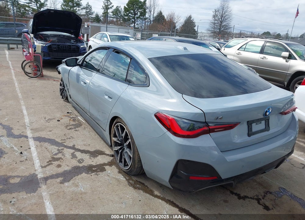 2024 BMW I4 M50 VIN: WBY33AW0XRFS38674