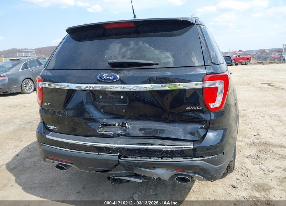 2018 FORD EXPLORER VIN: 1FM5K8D80JGC60417