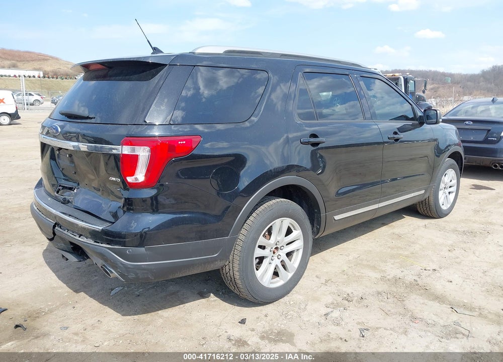 2018 FORD EXPLORER VIN: 1FM5K8D80JGC60417