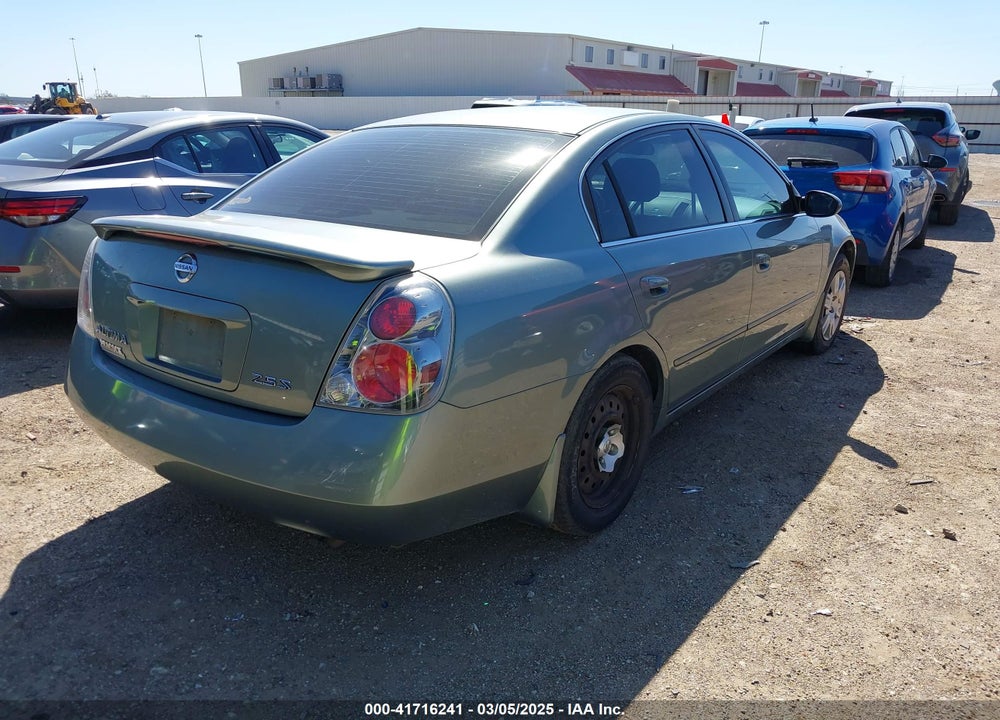 2005 NISSAN ALTIMA 2.5 S VIN: 1N4AL11D25N403030