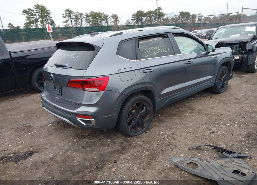 2022 VOLKSWAGEN TAOS VIN: 3VVWX7B23NM025476