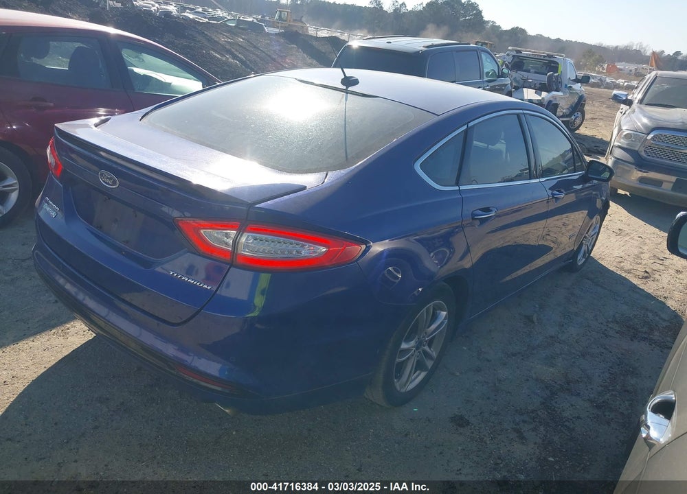 2015 FORD FUSION ENERGI VIN: 3FA6P0SU4FR190471