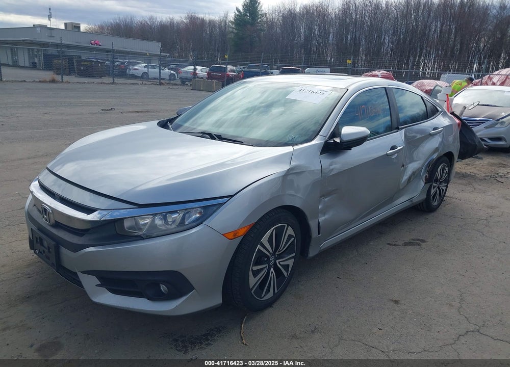 2016 HONDA CIVIC VIN: 19XFC1F73GE216454