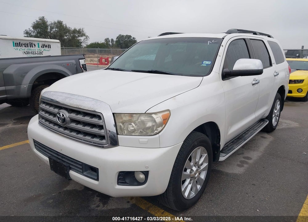 2011 TOYOTA SEQUOIA PLATINUM 5.7L V8 VIN: 5TDYY5G12BS035923