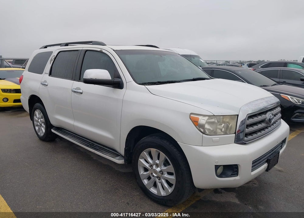 2011 TOYOTA SEQUOIA PLATINUM 5.7L V8 VIN: 5TDYY5G12BS035923