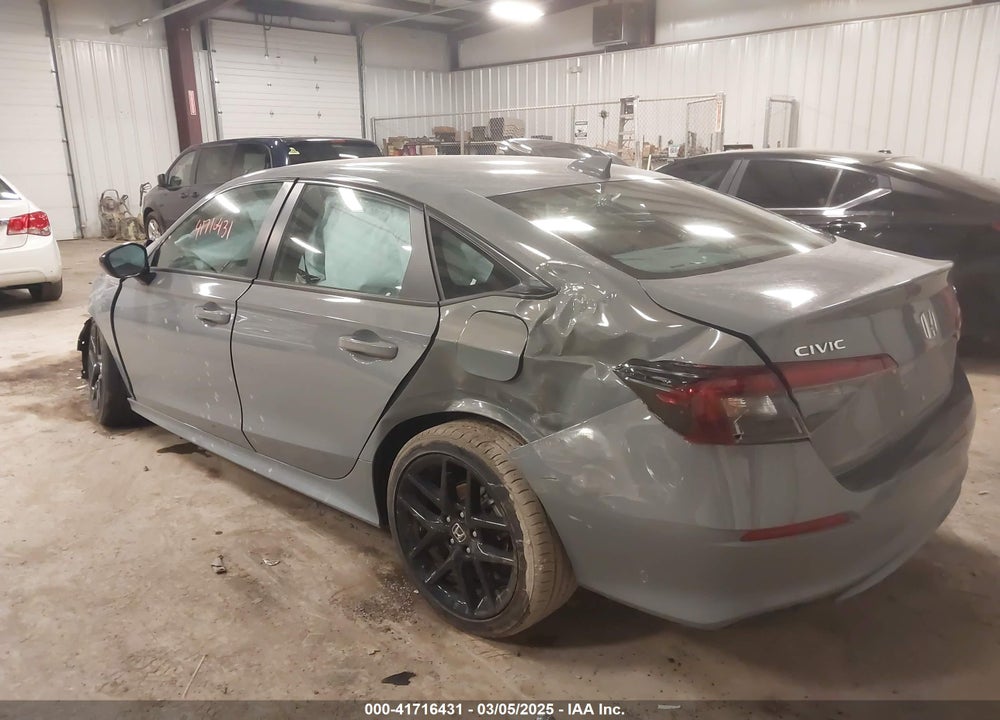 2025 HONDA CIVIC SPORT VIN: 2HGFE2F56SH546456
