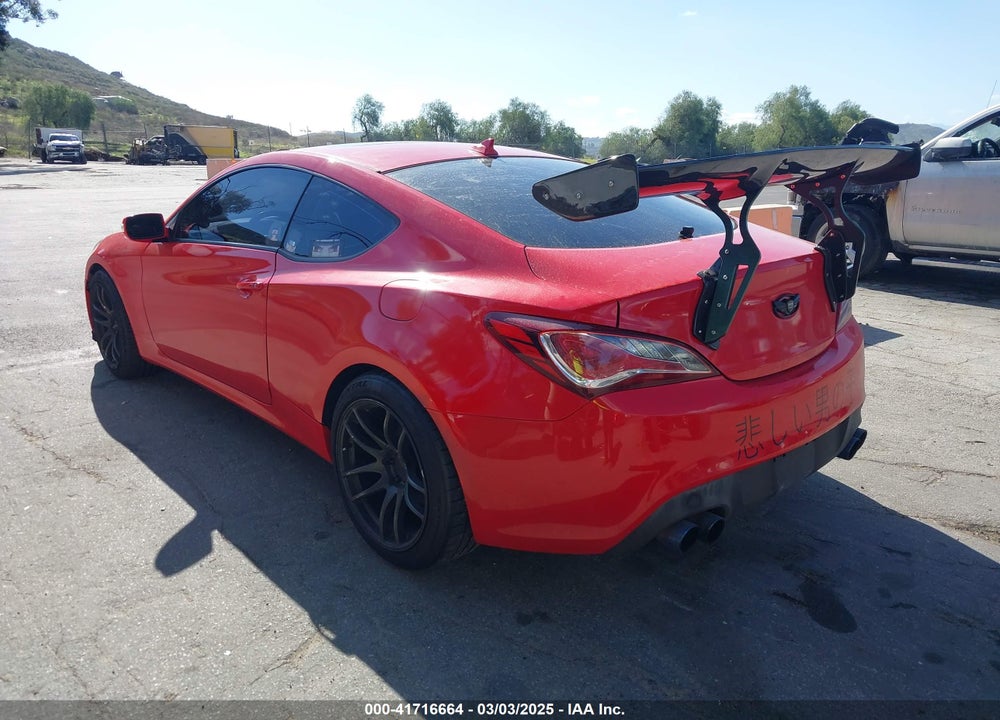 2013 HYUNDAI GENESIS VIN: KMHHU6KJ3DU110342