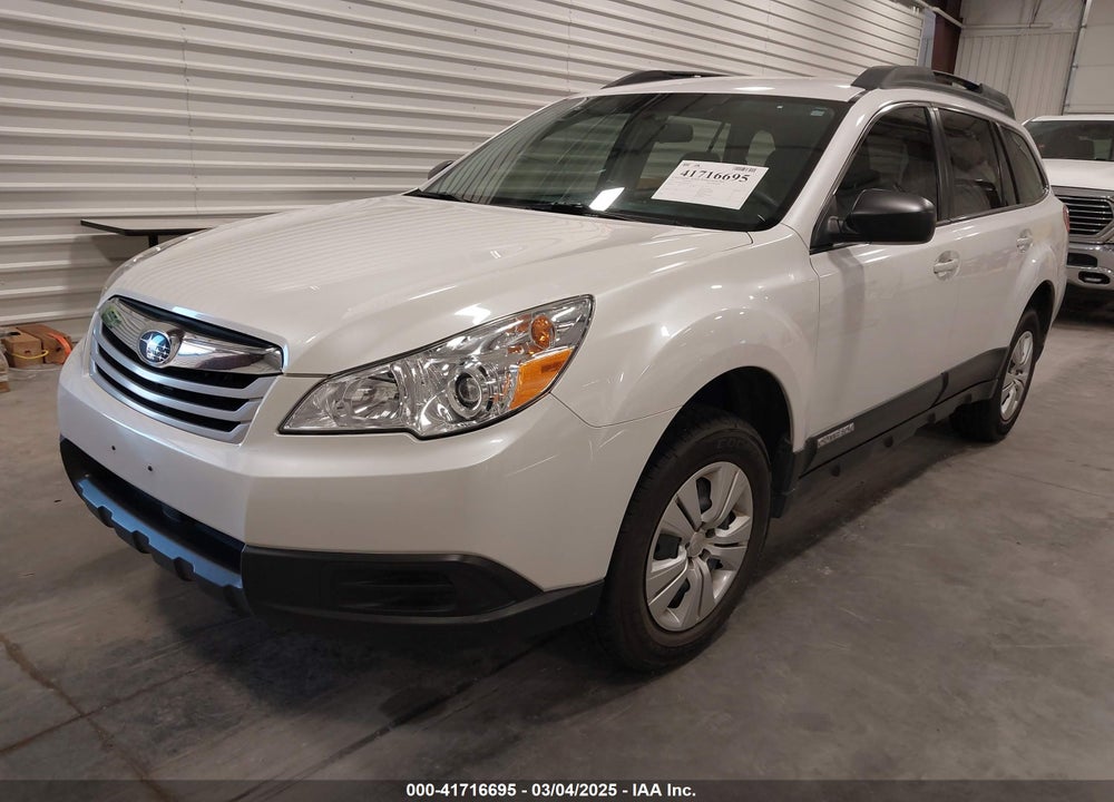 2011 SUBARU OUTBACK 2.5I VIN: 4S4BRBAC6B3355612