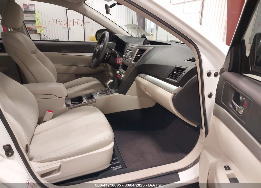 2011 SUBARU OUTBACK 2.5I VIN: 4S4BRBAC6B3355612