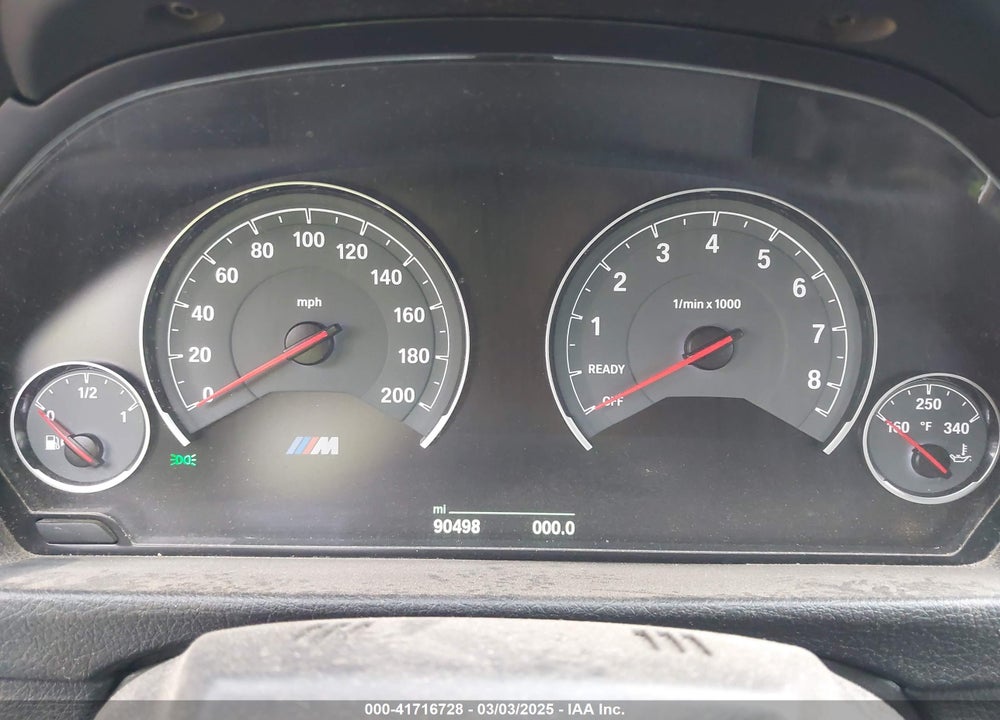 2015 BMW M4 VIN: WBS3U9C52FJ967802