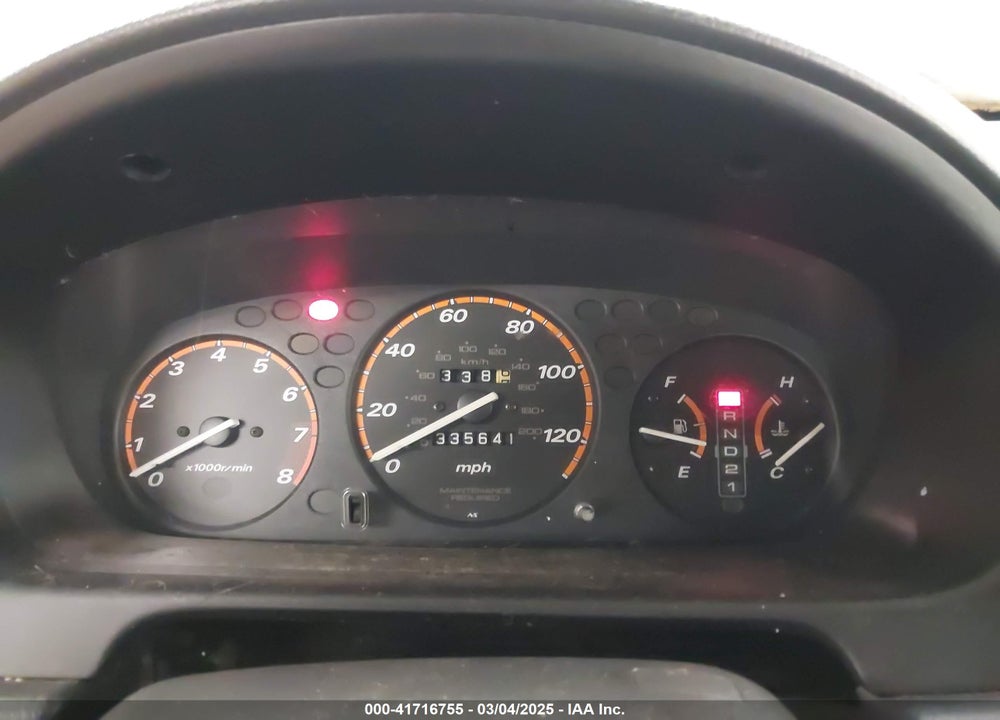 2000 HONDA CR-V EX VIN: JHLRD186XYC023471