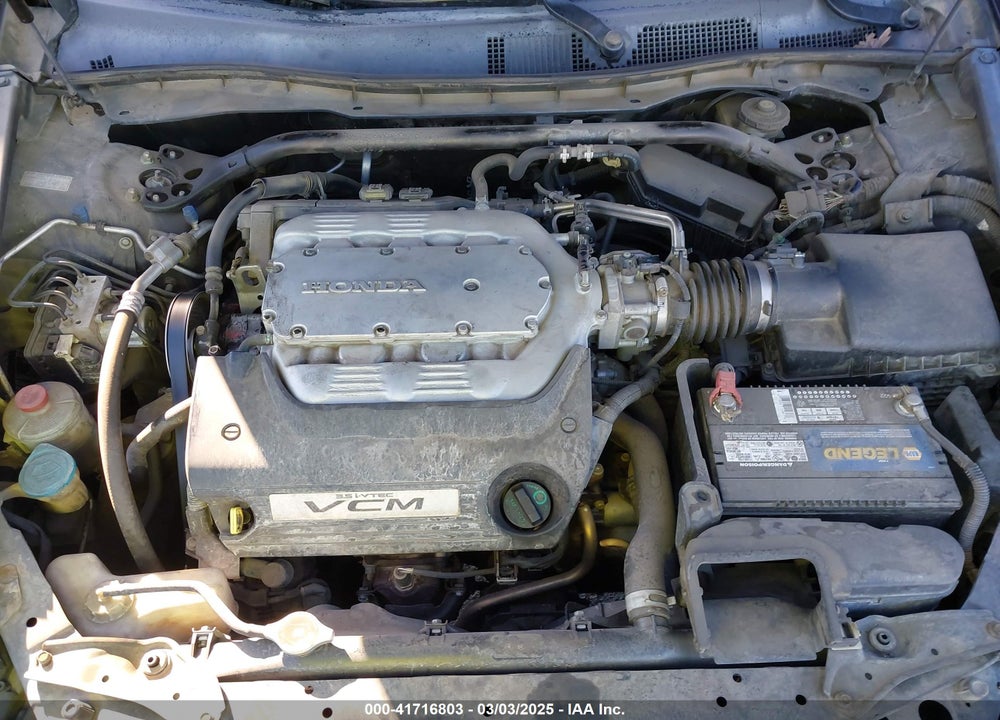 2008 HONDA ACCORD 3.5 EX-L VIN: 1HGCS228X8A004862