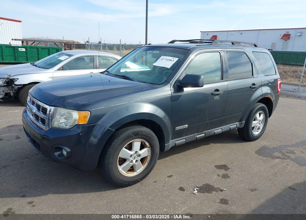 2008 FORD ESCAPE XLT VIN: 1FMCU03Z78KE01472