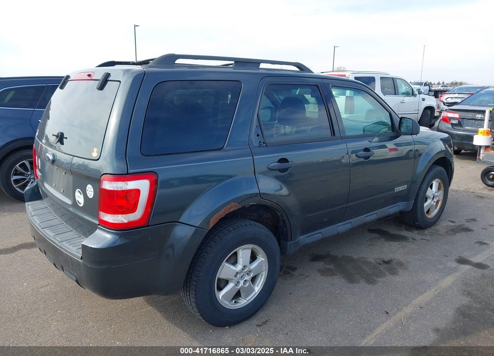 2008 FORD ESCAPE XLT VIN: 1FMCU03Z78KE01472