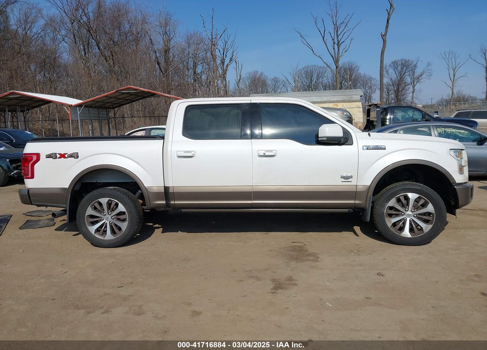 2015 FORD F-150 KING RANCH VIN: 1FTEW1EG1FFA47818