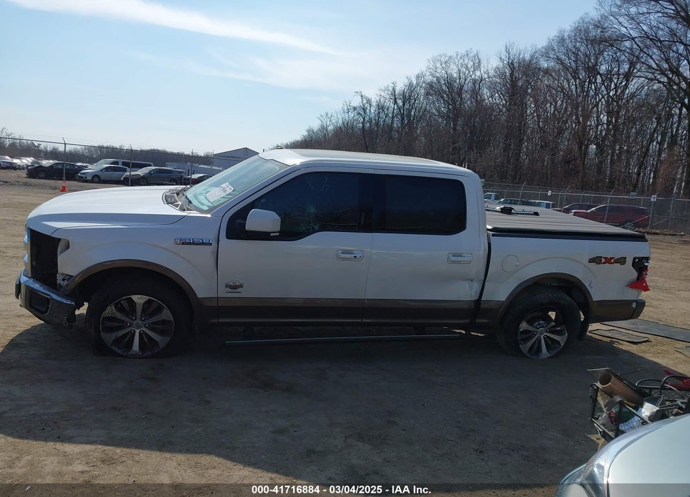 2015 FORD F-150 KING RANCH VIN: 1FTEW1EG1FFA47818