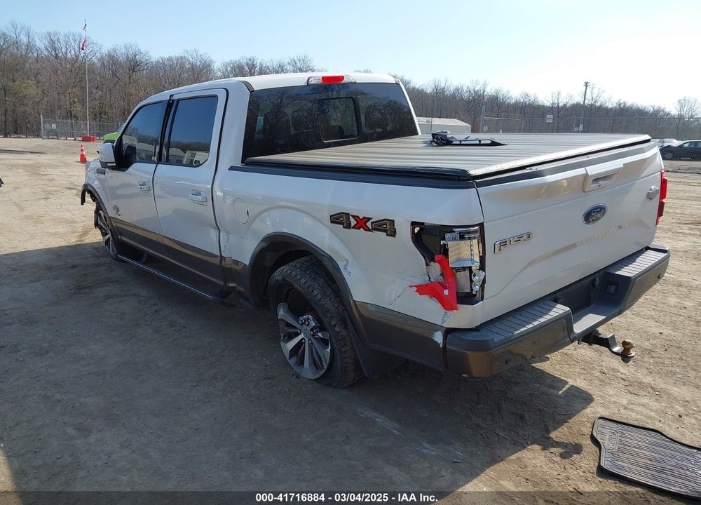 2015 FORD F-150 KING RANCH VIN: 1FTEW1EG1FFA47818