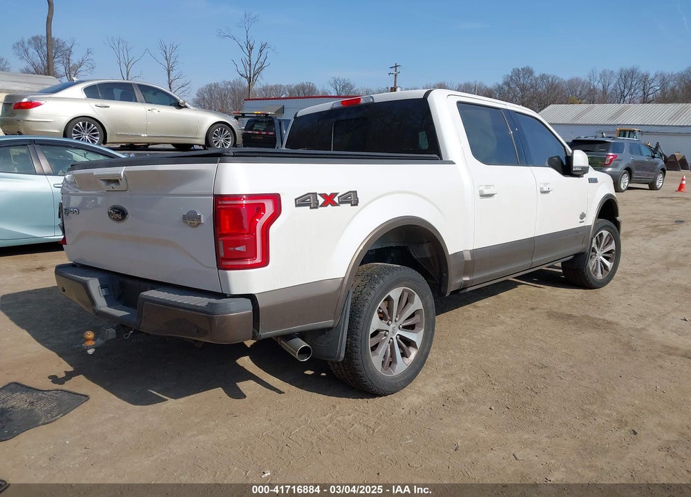 2015 FORD F-150 KING RANCH VIN: 1FTEW1EG1FFA47818