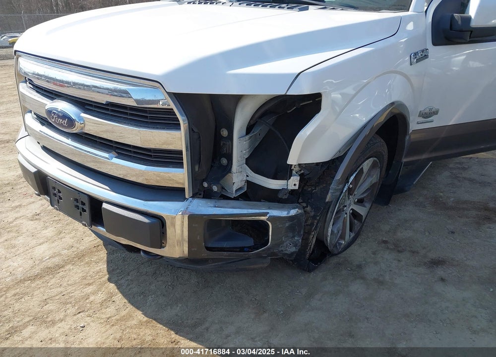 2015 FORD F-150 KING RANCH VIN: 1FTEW1EG1FFA47818
