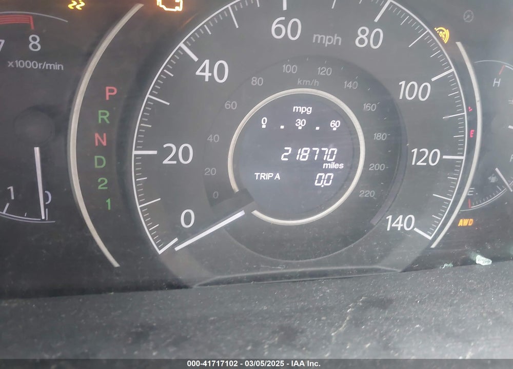 2012 HONDA CR-V EX-L VIN: 5J6RM4H70CL065108