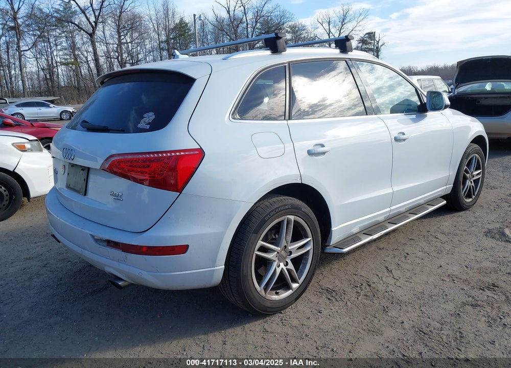 2012 AUDI Q5 2.0T PREMIUM VIN: WA1LFAFPXCA124274