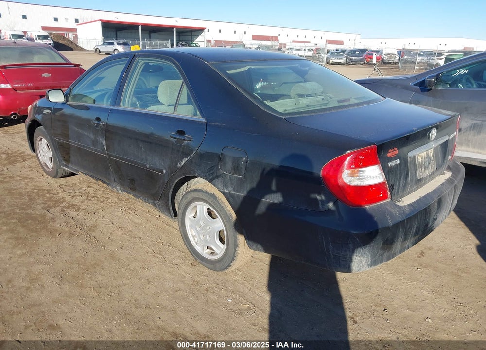 2002 TOYOTA CAMRY LE V6 VIN: 4T1BF32K82U016154