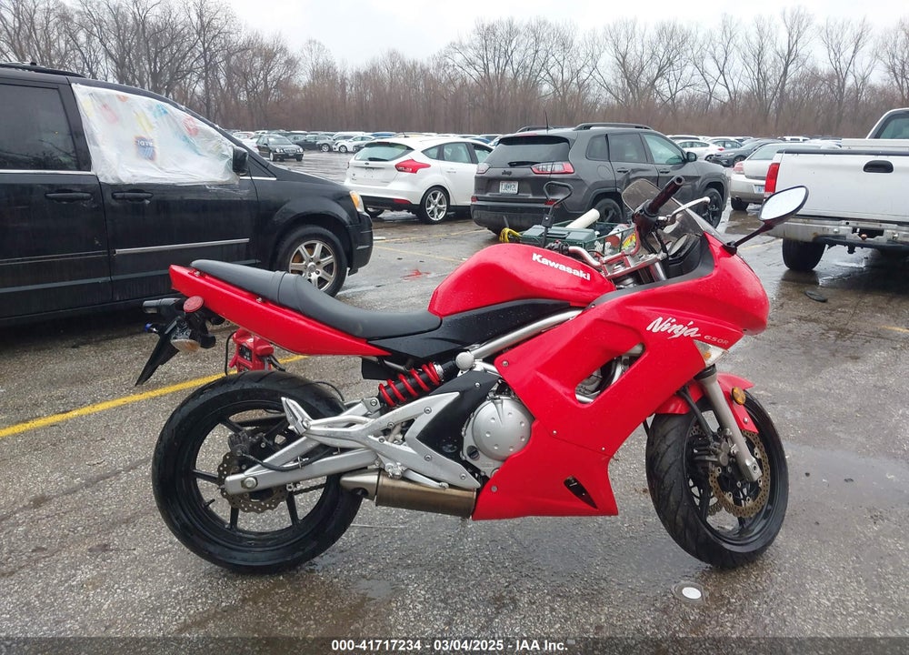 2007 KAWASAKI EX650 A VIN: JKAEXEA177A023490