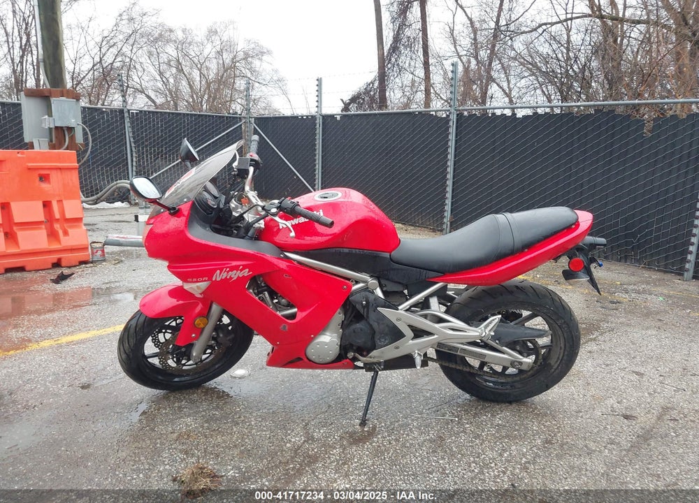 2007 KAWASAKI EX650 A VIN: JKAEXEA177A023490