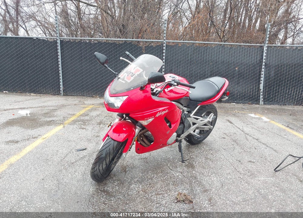 2007 KAWASAKI EX650 A VIN: JKAEXEA177A023490