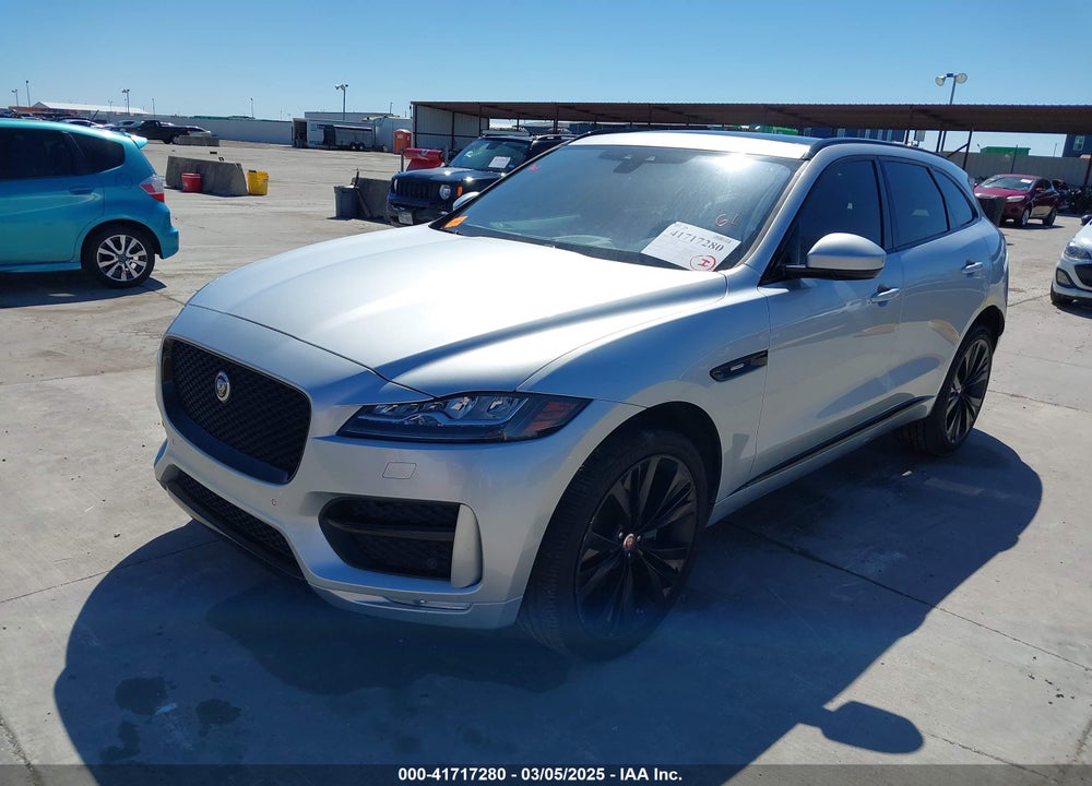 2017 JAGUAR F-PACE VIN: SADCL2BV9HA099355