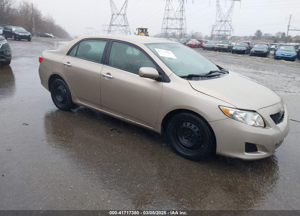 2009 TOYOTA COROLLA XLE VIN: 2T1BU40E99C158047