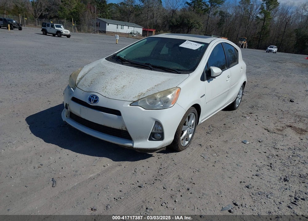 2012 TOYOTA PRIUS C FOUR VIN: JTDKDTB33C1007030