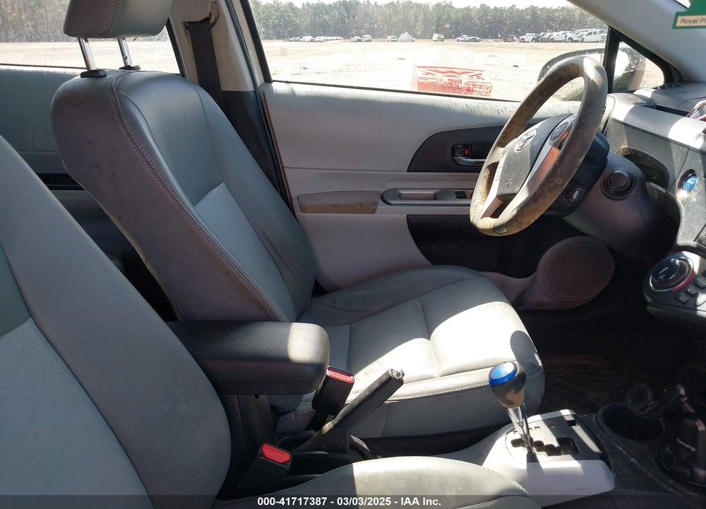 2012 TOYOTA PRIUS C FOUR VIN: JTDKDTB33C1007030
