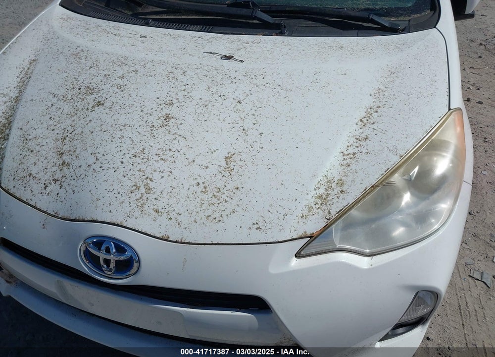 2012 TOYOTA PRIUS C FOUR VIN: JTDKDTB33C1007030