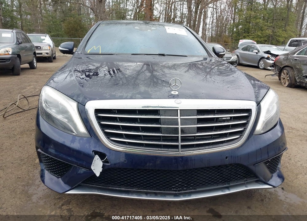 2017 MERCEDES-BENZ AMG S 63 4MATIC VIN: WDDUG7JB2HA313214