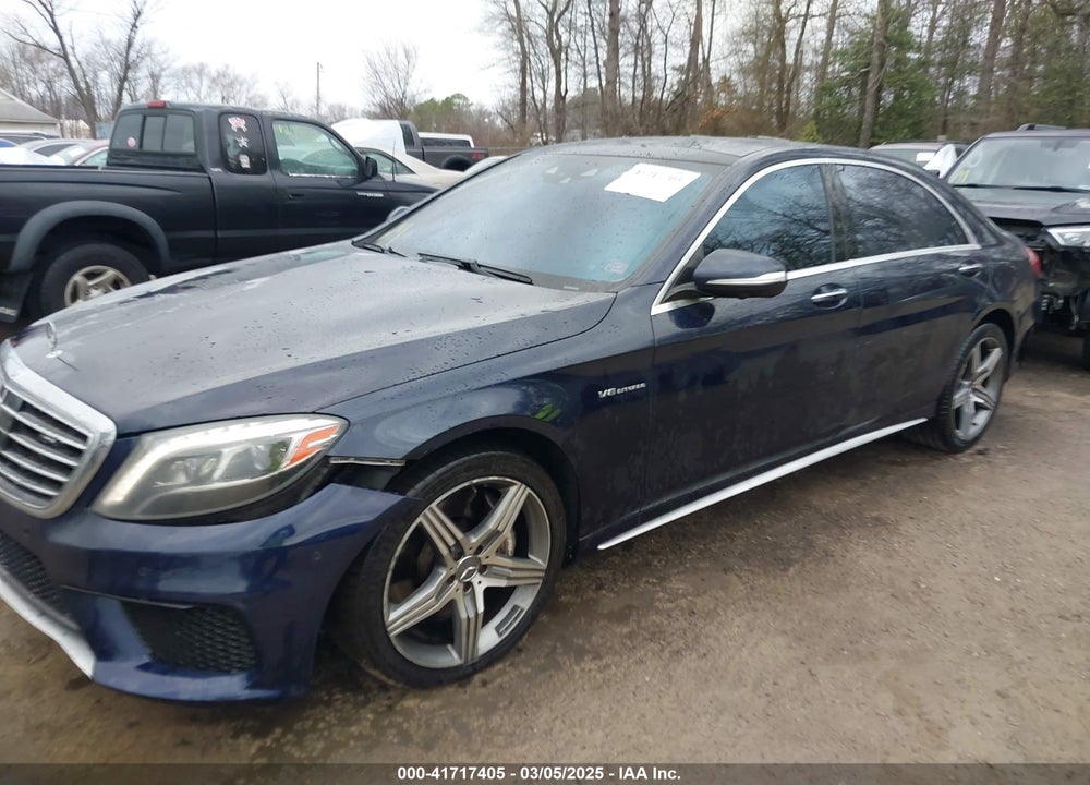 2017 MERCEDES-BENZ AMG S 63 4MATIC VIN: WDDUG7JB2HA313214