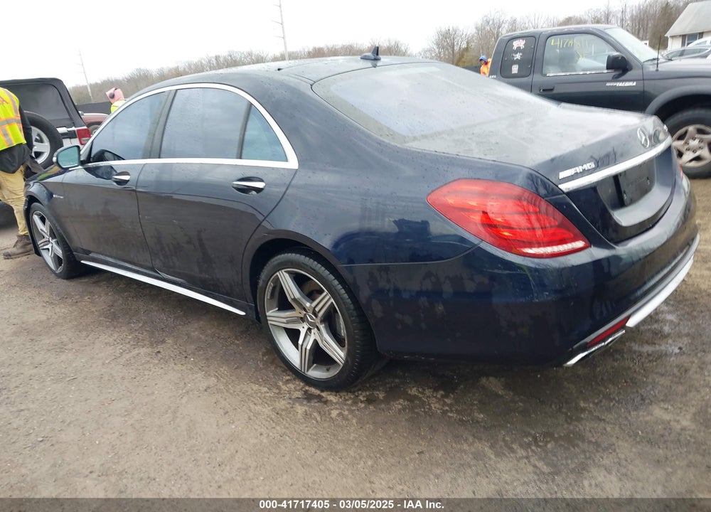 2017 MERCEDES-BENZ AMG S 63 4MATIC VIN: WDDUG7JB2HA313214
